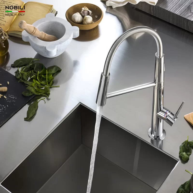 Vòi rửa bát NOBILI LEVANTE NB303 MV123300CR 28 Vòi rửa bát NOBILI LEVANTE NB303 MV123300CR