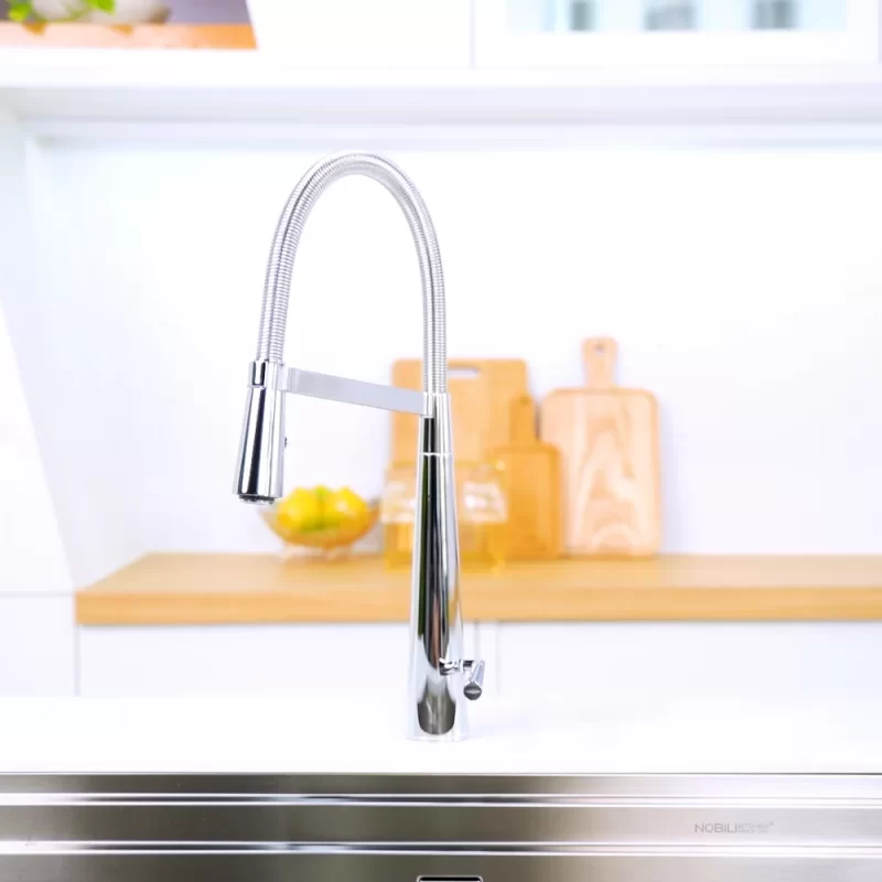 Vòi rửa bát NOBILI LIKID NB880 LK00300CR - voi rua bat nobili likid nb880 lk00300cr 6