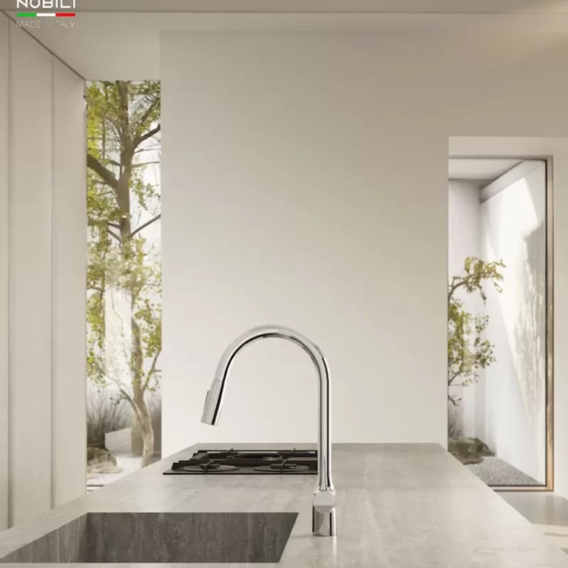Vòi rửa bát NOBILI MANIA NB305C CU128137CR 20 Vòi rửa bát NOBILI MANIA NB305C CU128137CR