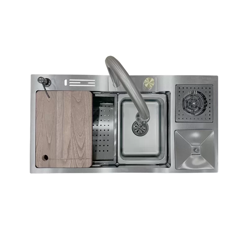 Chậu rửa bát KAFF KF-FYD8846-B