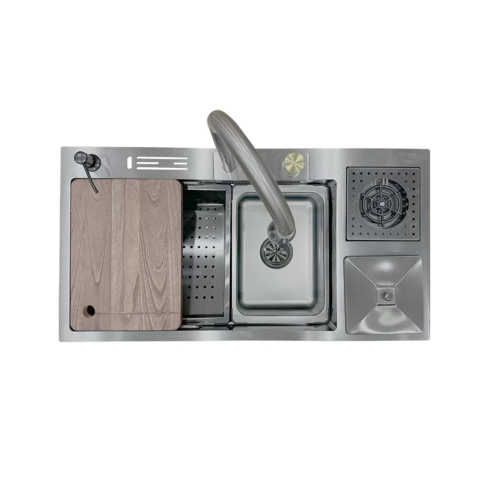 Chậu rửa bát KAFF KF-FYD8846-B