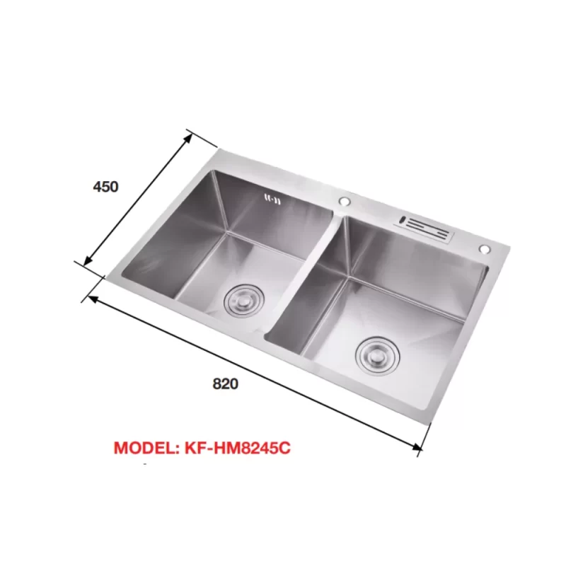 Chậu rửa bát KAFF KF-HM8245C