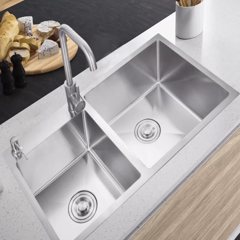 Chậu rửa bát KAFF KF-HM8245L 14 Chậu rửa bát KAFF KF-HM8245L