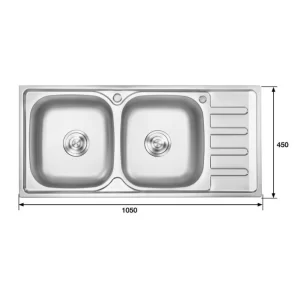 Chậu rửa bát KAFF KF-P10545