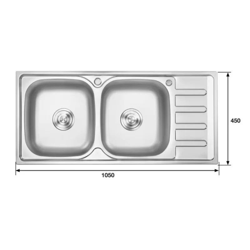 Chậu rửa bát KAFF KF-P10545 7 Chậu rửa bát KAFF KF-P10545