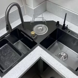 Chậu rửa bát KAFF KF-ZJ9980-B