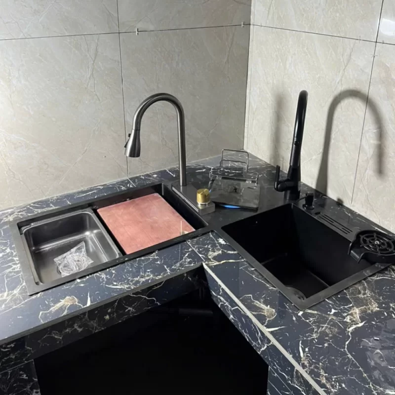Chậu rửa bát KAFF KF-ZJ9980-B