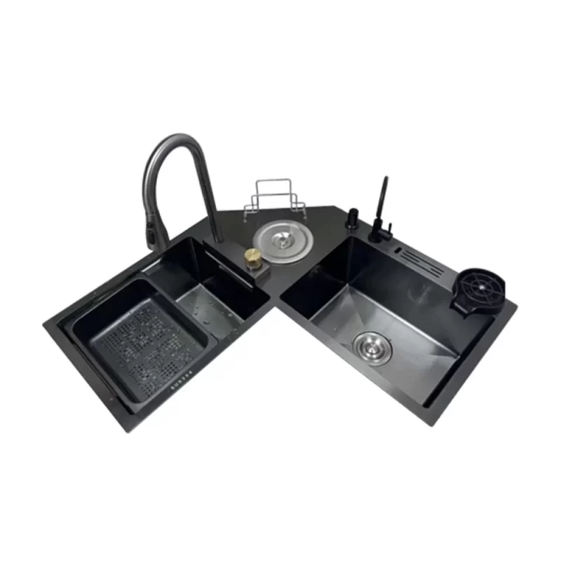 Chậu rửa bát KAFF KF-ZJ9980-B