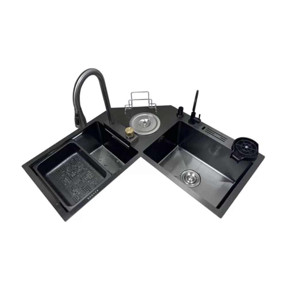 Chậu rửa bát KAFF KF-ZJ9980-B