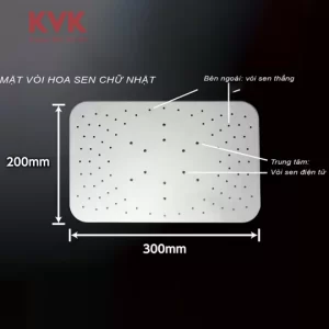 Vòi hoa sen KVK KF3170
