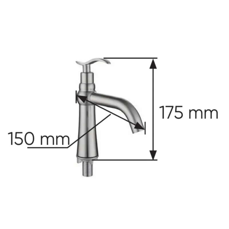 Vòi rửa KAFF KF-FC005 5 Vòi rửa KAFF KF-FC005