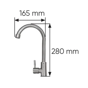 Vòi rửa KAFF KF-FC048