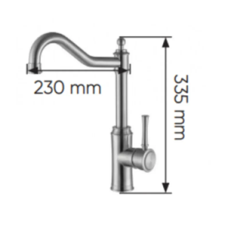 Vòi rửa KAFF KF-FC606 5 Vòi rửa KAFF KF-FC606