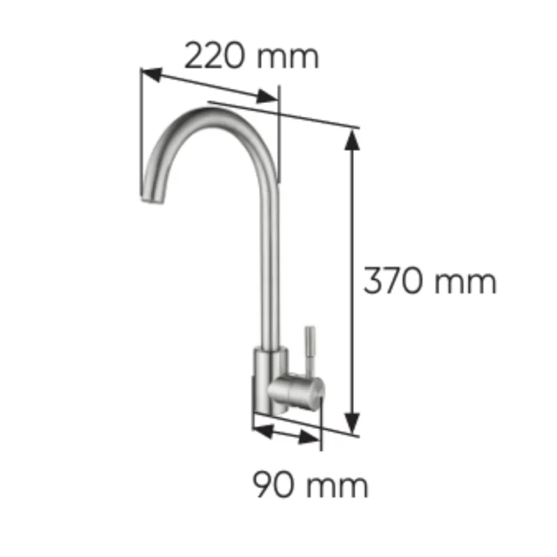 Vòi rửa KAFF KF-FC8325 7 Vòi rửa KAFF KF-FC8325