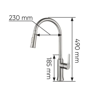 Vòi rửa KAFF KF-FC9014