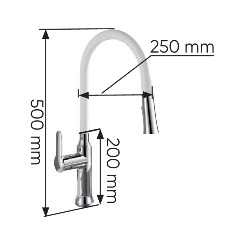 Vòi rửa bát KAFF KF-C16