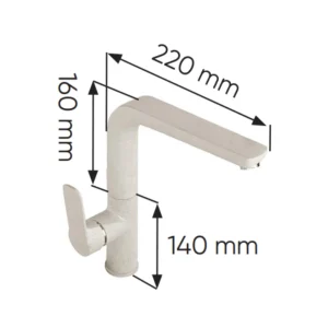 Vòi rửa bát KAFF KF-C6