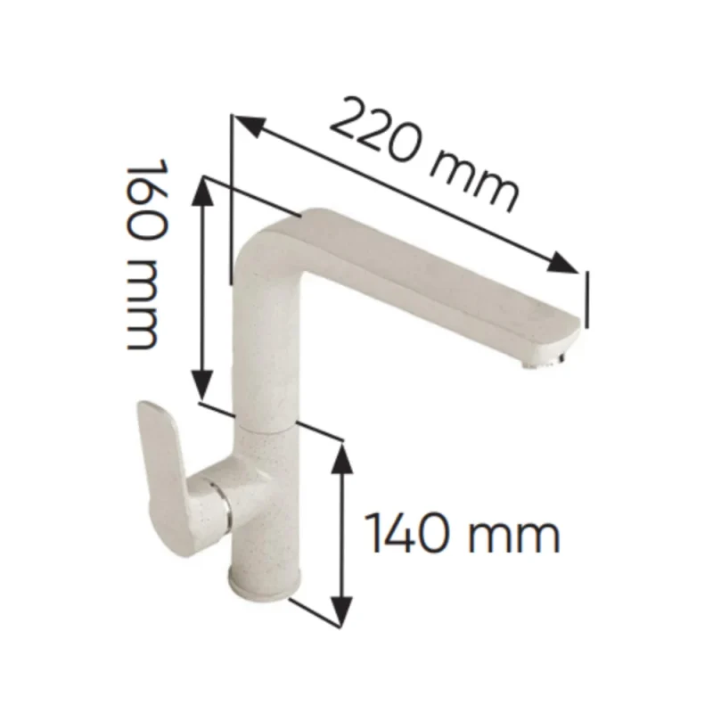 Vòi rửa bát KAFF KF-C6