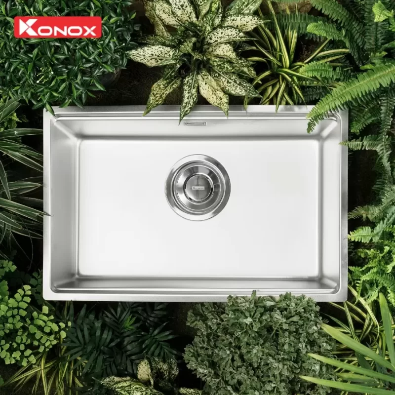 Chậu rửa bát Konox Tari 7648SM - chau rua bat konox tari 7648sm 1