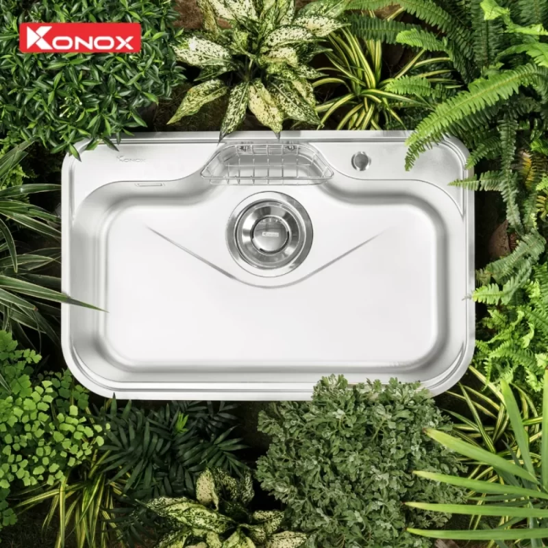 Chậu rửa bát Konox Tari 7851SM 24 Chậu rửa bát Konox Tari 7851SM