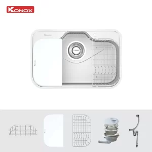 Chậu rửa bát Konox Tari 7851SM - chau rua bat konox tari 7851sm 4