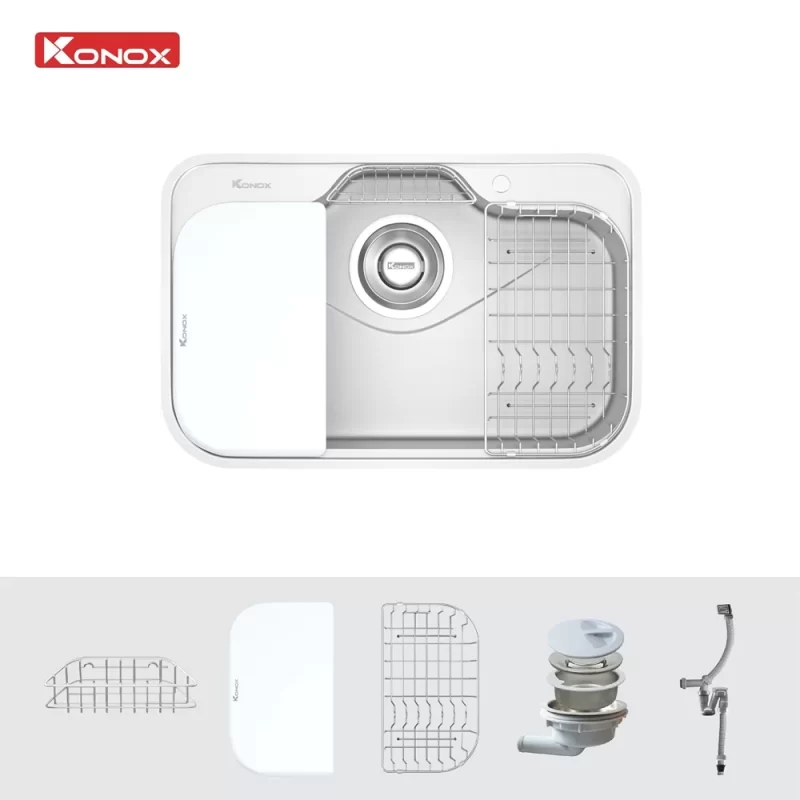 Chậu rửa bát Konox Tari 7851SM - chau rua bat konox tari 7851sm 4