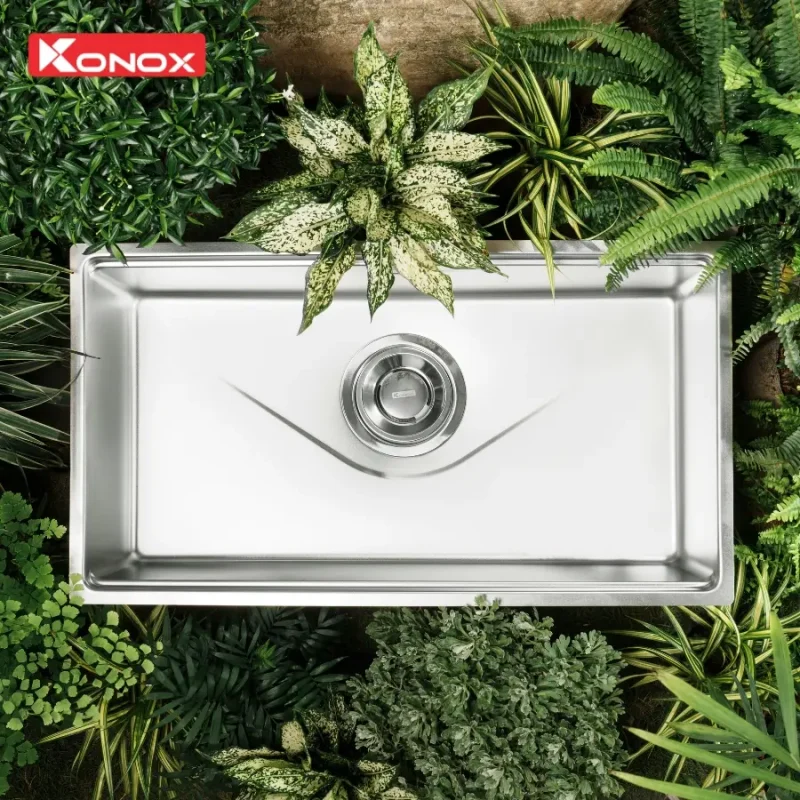 Chậu rửa bát Konox Tari 8748SM - chau rua bat konox tari 8748sm 1