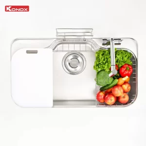 Chậu rửa bát Konox TARI 9051SM - chau rua bat konox tari 9051sm 8