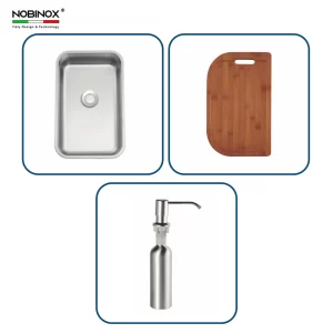 Chậu rửa bát NoBiNox HIGON NH905 - chau rua bat nobinox higon nh905 1