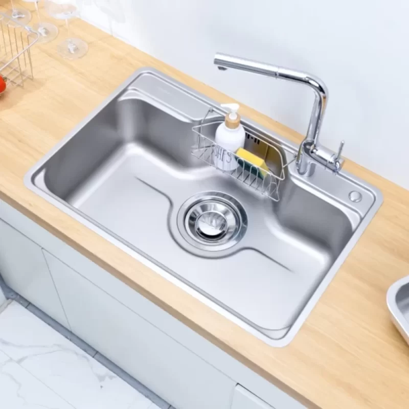 Chậu rửa bát NoBiNox LIKEN NL724D 28 Chậu rửa bát NoBiNox LIKEN NL724D