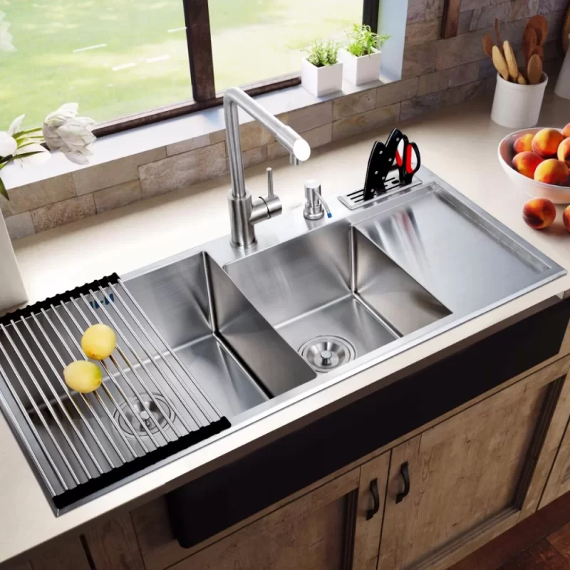 Chậu rửa bát NoBiNox LIKEN NL746 - chau rua bat nobinox liken nl746 4