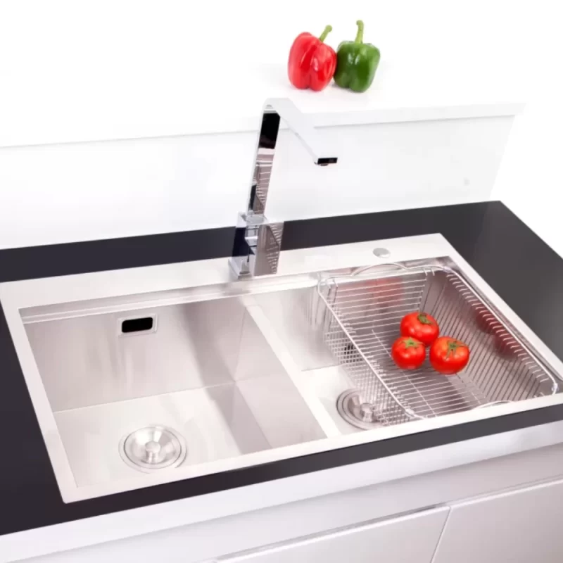 Chậu rửa bát NoBiNox LIKEN NL785 - chau rua bat nobinox liken nl785 2