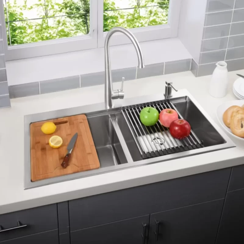 Chậu rửa bát NoBiNox LIKEN NL785 - chau rua bat nobinox liken nl785 6