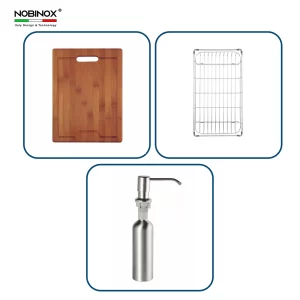 Chậu rửa bát NoBiNox LIKEN NL792D - chau rua bat nobinox liken nl792d10