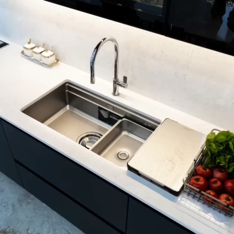 Chậu rửa bát NoBiNox LIRA NJ562D - chau rua bat nobinox lira nj562d 10