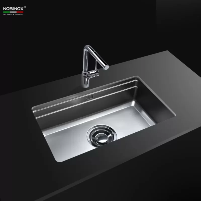 Chậu rửa bát NoBiNox LIRA NJ562D - chau rua bat nobinox lira nj562d 4