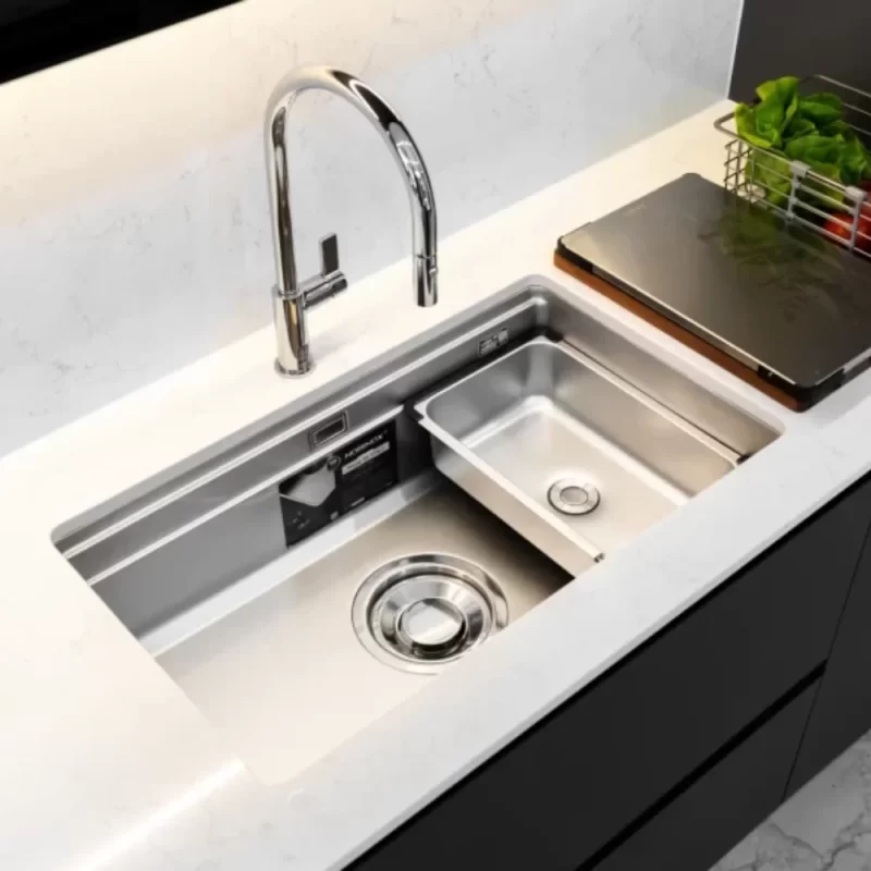 Chậu rửa bát NoBiNox LIRA NJ562D - chau rua bat nobinox lira nj562d 9