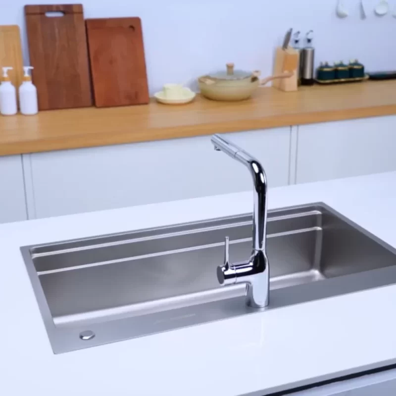 Chậu rửa bát NoBiNox LIRA NJ564D - chau rua bat nobinox lira nj564d 3