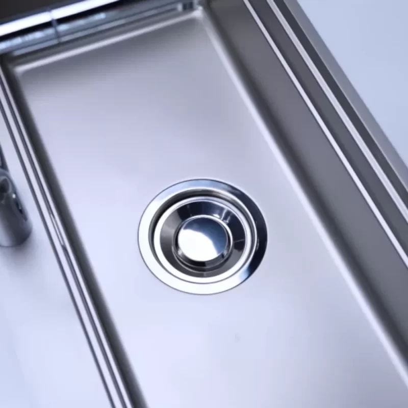 Chậu rửa bát NoBiNox LIRA NJ564D 18 Chậu rửa bát NoBiNox LIRA NJ564D