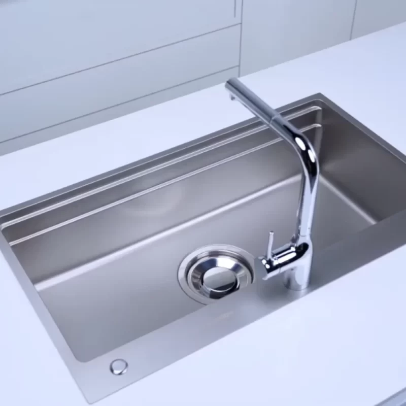 Chậu rửa bát NoBiNox LIRA NJ564D - chau rua bat nobinox lira nj564d 9
