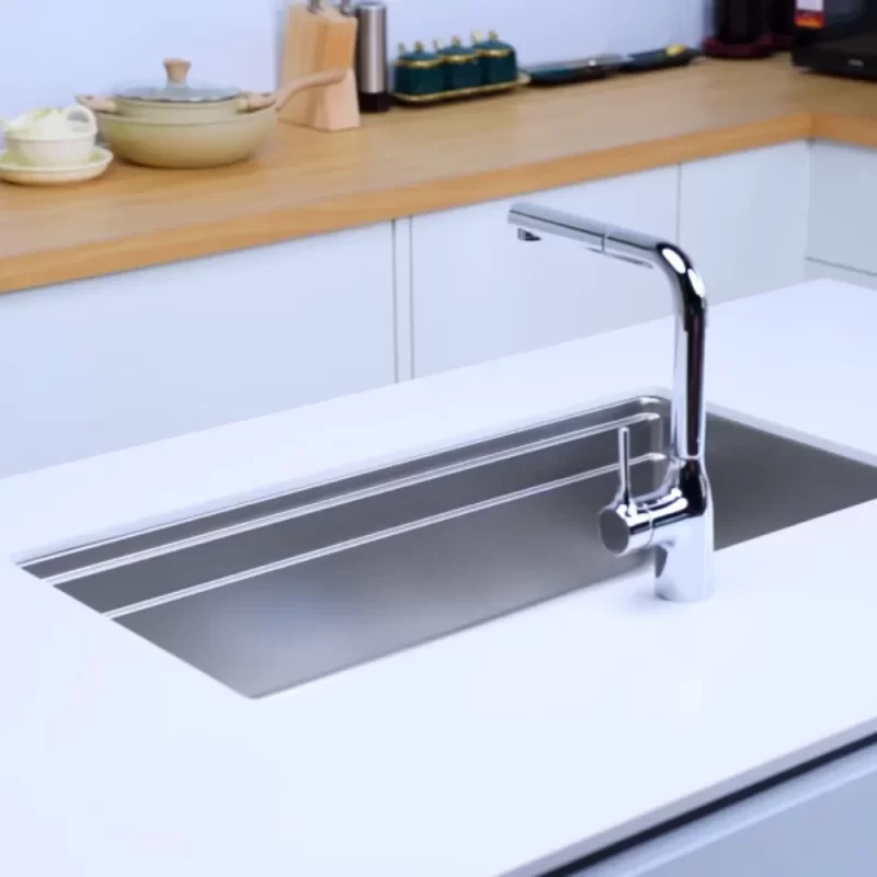 Chậu rửa bát NoBiNox LIRA NJ566D - chau rua bat nobinox lira nj566d 4