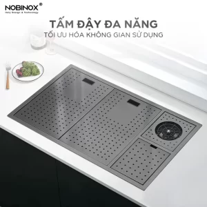 Chậu rửa bát NoBiNox LUMIA NJ510B - chau rua bat nobinox lumia nj510b 6