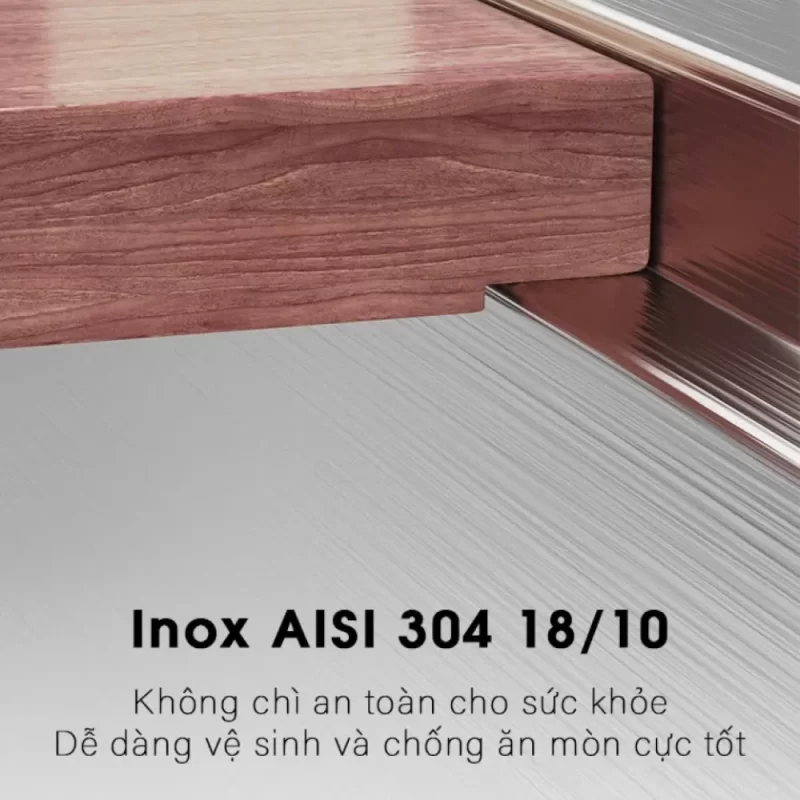 Chậu rửa bát NoBiNox LUMIA NJ513B 16 Chậu rửa bát NoBiNox LUMIA NJ513B