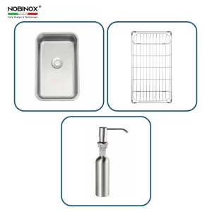 Chậu rửa bát NoBiNox LUMIA NJ558B - chau rua bat nobinox lumia nj558b 6