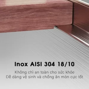 Chậu rửa bát NoBiNox LUMIA NJ558B - chau rua bat nobinox lumia nj558b 7