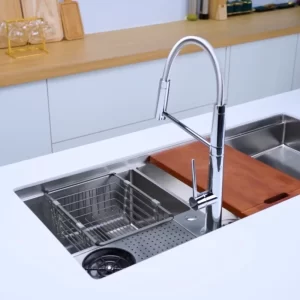 Chậu rửa bát NoBiNox RAZIA NJ577 - chau rua bat nobinox razia nj577 3