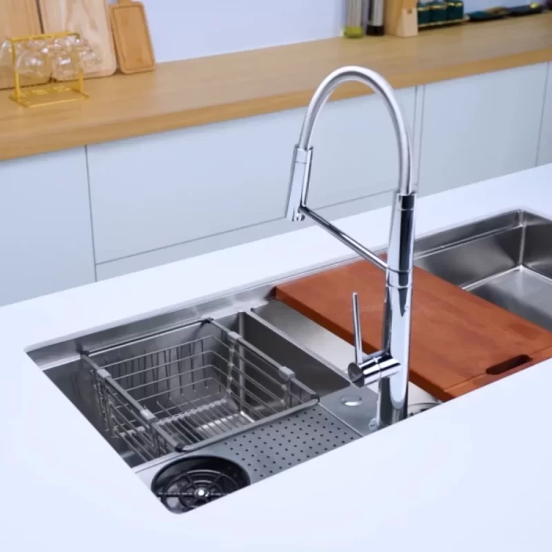 Chậu rửa bát NoBiNox RAZIA NJ577 30 Chậu rửa bát NoBiNox RAZIA NJ577