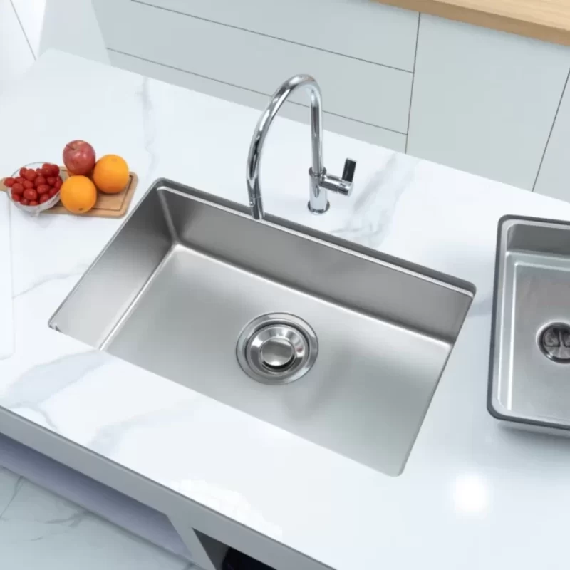 Chậu rửa bát NoBiNox ROSA NN974DT 16 Chậu rửa bát NoBiNox ROSA NN974DT