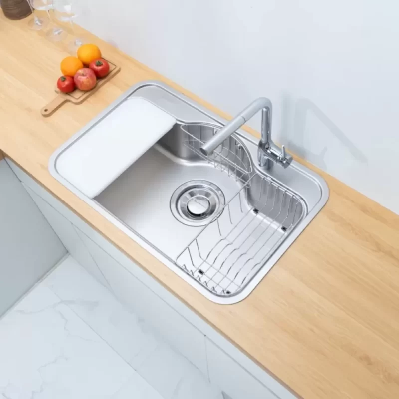 Chậu rửa bát NoBiNox ROSA NN975D 26 Chậu rửa bát NoBiNox ROSA NN975D