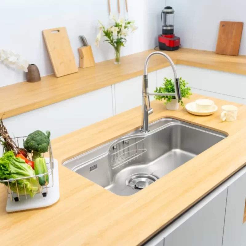 Chậu rửa bát NoBiNox ROSA NN995D 14 Chậu rửa bát NoBiNox ROSA NN995D